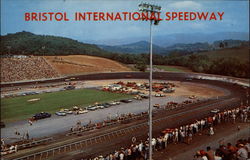 Bristol International Speedway Postcard