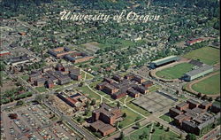 University of Oregon Eugene, OR Postcard Postcard