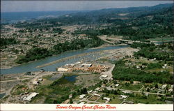Scenic Oregon Coast Chetco River Postcard