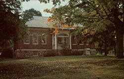 Nichols Memorial Library Postcard