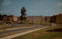 View of buildings of the University of Connecticut at Storrs Postcard 