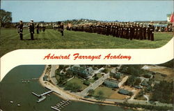 Admiral Farragut Academy Pine Beach, NJ Postcard Postcard