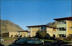 Girls' Dormitories - Utah State University Postcard
