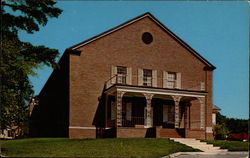 Dean R.E. Smith Religious Education Building, Centenary College Postcard
