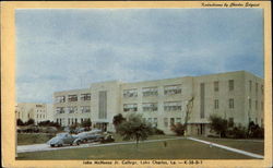 John McNeese Jr. College Lake Charles, LA Postcard Postcard