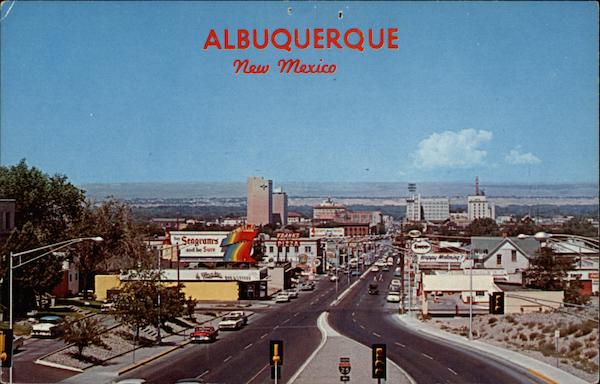 Albuquerque skyline New Mexico