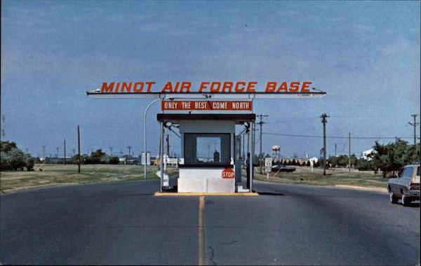 Minot Air Force Base Entrance North