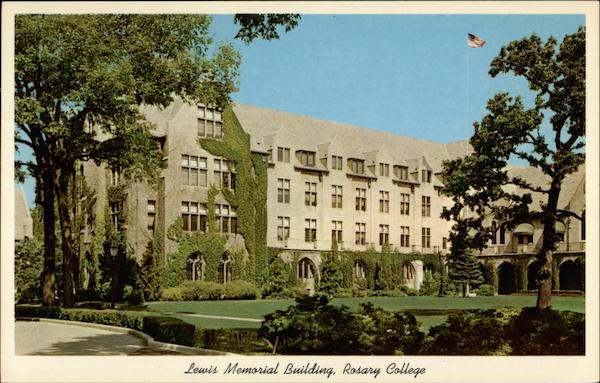 Lewis Memorial Building, Rosary College River Forest Illinois