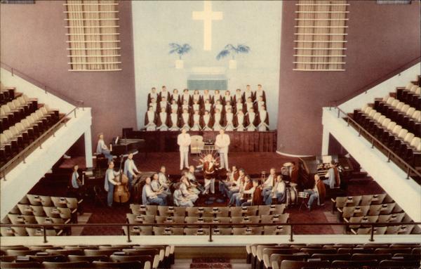 Interior View of Oakland's Neighborhood Church California