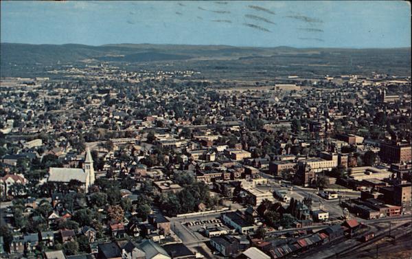 Aerial View North Bay ON Canada Ontario