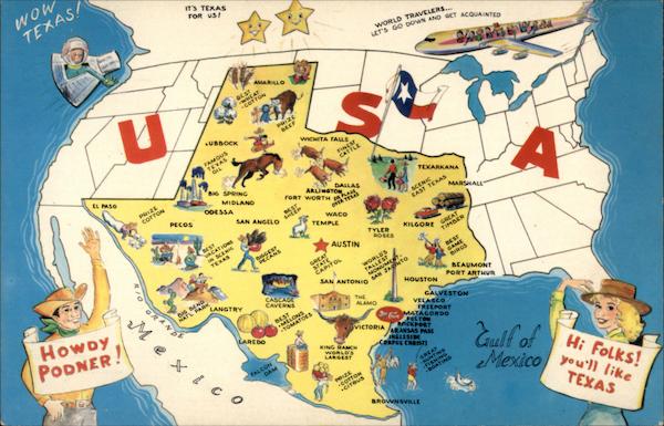 Wow Texas! Maps
