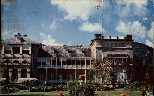 Government House Port of Spain Trinidad & Tobago Caribbean Islands