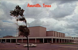 Civic Center Amarillo, TX Postcard Postcard
