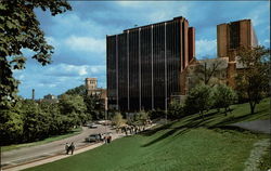 Calhoun Hall University of Cincinnati Postcard