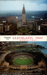 Greetings from Cleveland, Ohio, World Port Postcard Postcard