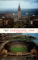 Greetings from Cleveland, Ohio, World Port Postcard