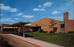 Sheridan College in Sheridan, Wyoming Postcard