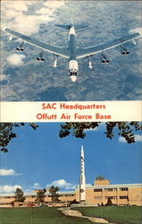 SAC Headquarters Offutt Air Force Base Bellevue, NE Postcard Postcard