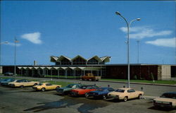 Municipal Airport Bismarck, ND Postcard Postcard