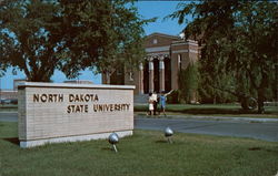 North Dakota State University Fargo, ND Postcard Postcard