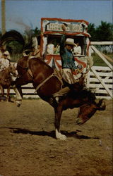 Champion Ride Rodeo Sentinel Butte, ND Rodeos Postcard Postcard