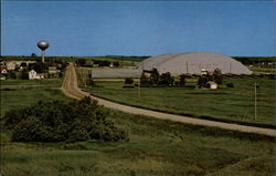 Building of the Largest Livestock Exposition Valley City, ND Postcard Postcard