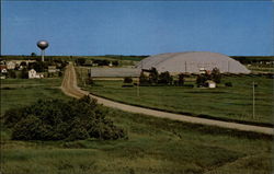 Building of the Largest Livestock Exposition Postcard