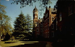 Clock Tower, Mississippi State College for Women Columbus, MS Postcard Postcard