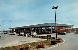 Air Terminal Building, Blue Grass Field Postcard