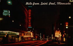 Hello from Saint Paul, Minnesota Postcard