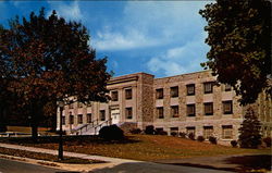 Mount Saint Mary's College, College Library Postcard