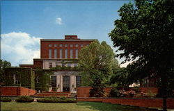 Library - West Virginia University Postcard