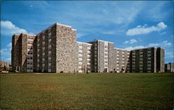 Ambler Johnston Hall, Virginia Polytechnic Institute and State University Postcard