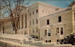 Agnes MC Clung Residence Hall - Mary Baldwin College Postcard