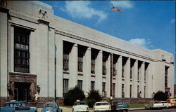 United States Post Office and Court House, Main Street Postcard