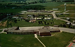 Rice Lake High School Wisconsin Postcard Postcard