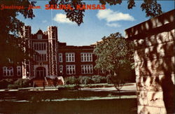 Kansas Wesleyan University Salina, KS Postcard Postcard