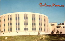 Antoinette Hall Salina, KS Postcard Postcard