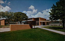 Mohler Hall, Constructed in 1960, McPherson College Kansas Postcard Postcard