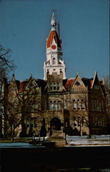 Pike County Courthouse Pittsfield, IL Postcard Postcard