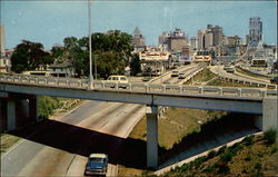 Skyline and Expressway Jacksonville, FL Postcard Postcard