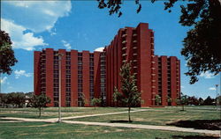 One of Several "Towers Dormitories" at the University of Oklahoma Norman, OK Postcard Postcard