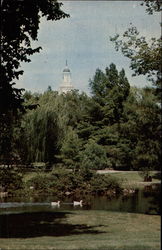 Theta Pond, Oklahoma State University Stillwater, OK Postcard Postcard