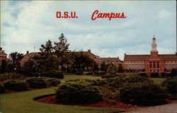 O.S.U. Campus Stillwater, OK Postcard Postcard