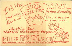 It's New and we have it! Super Kem-Tone AppliKay Postcard