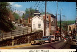 Vies of Main Street Ellicott City Maryland