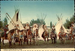 Indians of the Nez Perce Tribe Native Americana