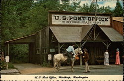 US Post Office: The Pony Express Winthrop Washington