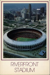 Riverfront Stadium Cincinnati Ohio James Blank