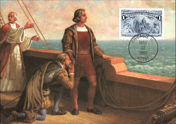 Columbus in Sight of Land Maximum Cards